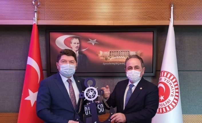 Eski Vekil Demir’den Tunç’a ‘hayırlı olsun” ziyareti
