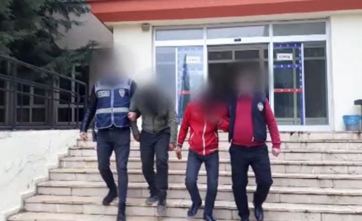 Ev ve iş yerinden hırsızlık yapan 5 şüpheli yakalandı