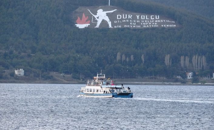 Gökçeada seferlerine fırtına engeli