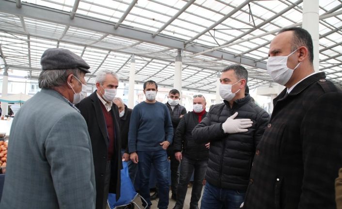 Gölbaşı Belediyesi semt pazarlarına kişi sınırlaması getirdi