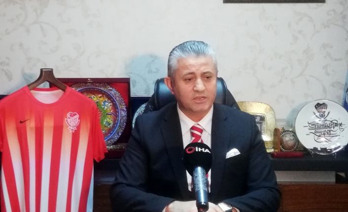 Gümüşhanespor Başkanı Vahit Olgun: “Gümüşhanespor’u güzel günler bekliyor”