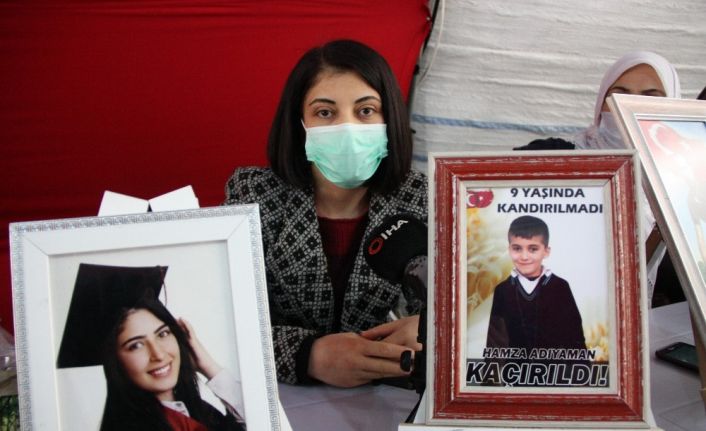 HDP önünde evlat nöbeti tutan Aysun Adıyaman: "PKK İslam’ı karalamaya çalışıyor"