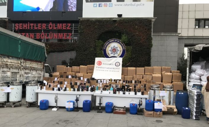 İstanbul’da sahte parfüm operasyonu: 3 tona yakın sahte ürün ele geçirildi