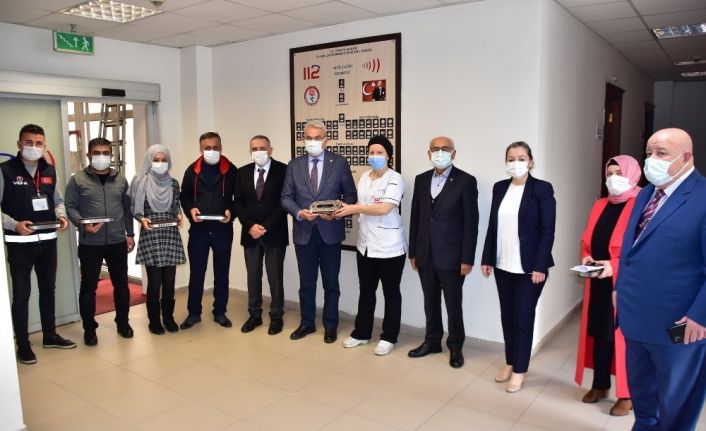 ITSO’dan 112 acil çağrı merkezi ve vefa destek ekibine teşekkür