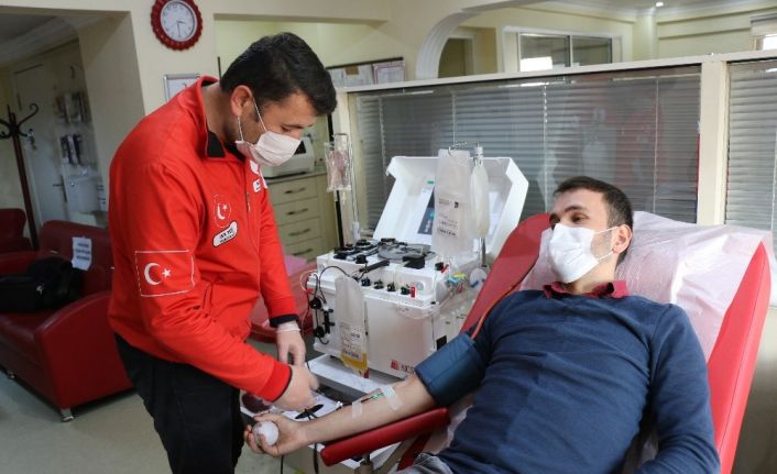 Karabük Kızılay Kan Merkezi plazma bağışı almaya devam ediyor