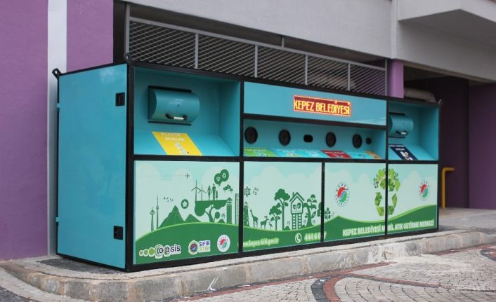 Kepez’in dört bir yanına ‘Mobil Atık Getirme Merkezi’