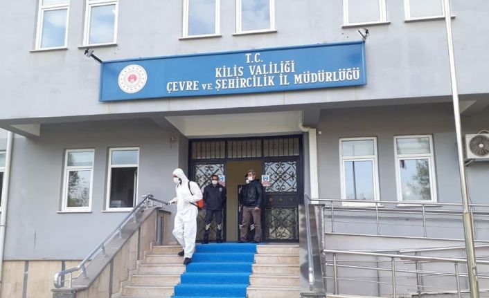 Kilis’te Dezenfekte çalışmaları sürüyor