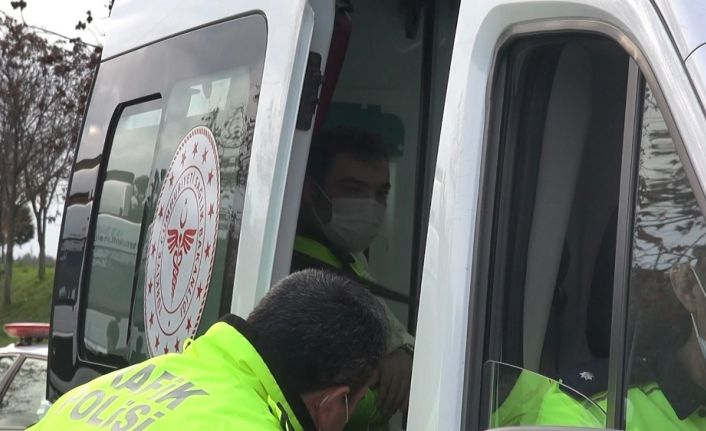 Kimliksiz ve alkollü şahıs dinlenme tesislerinde kendisine müdahale eden polislere saldırdı