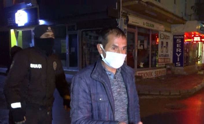 Kısıtlamaya uymayan yaralı ve alkollü şahsa 3 bin 150 lira ceza kesildi