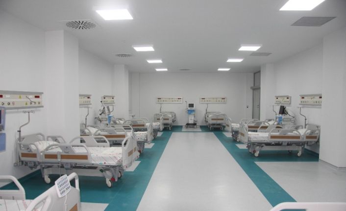 Korona virüsün zirve yaptığı Kilis’te ek yoğun bakım servisi açıldı