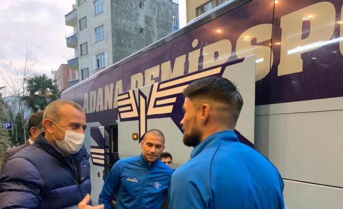 Ordu Valisi Tuncay Sonel, Adana Demirspor’a maç öncesi ziyaret etti