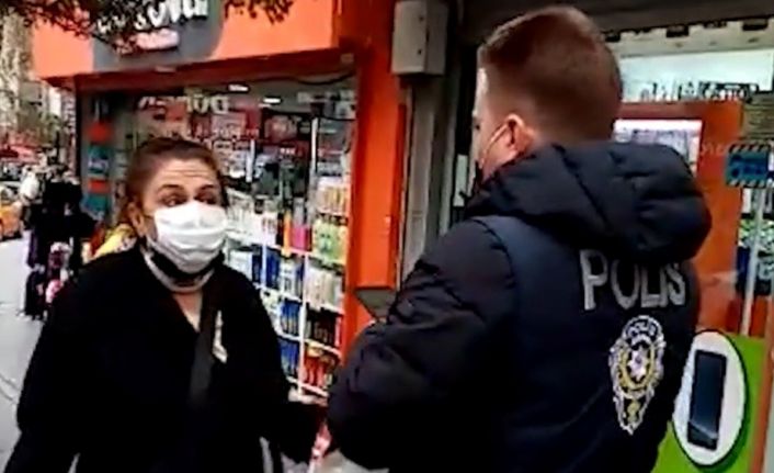 Polisi görünce maskesini taktı, ’Ben ne yaptım’ dese de cezadan kurtulamadı