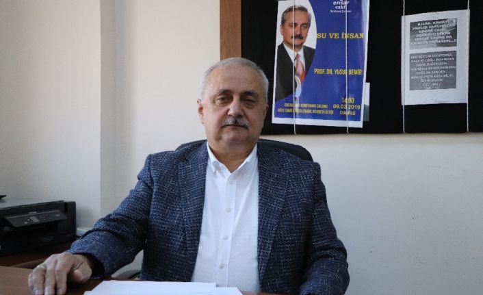 Prof. Dr. Yusuf Demir: “Yağışın ancak yüzde 40-50’sini henüz alabildik”