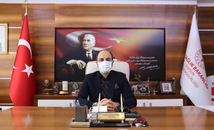 Samsun Sağlık Müdürü Oruç’tan yılbaşı uyarısı: “Aşı öncesi virüse son darbemizi vuralım”
