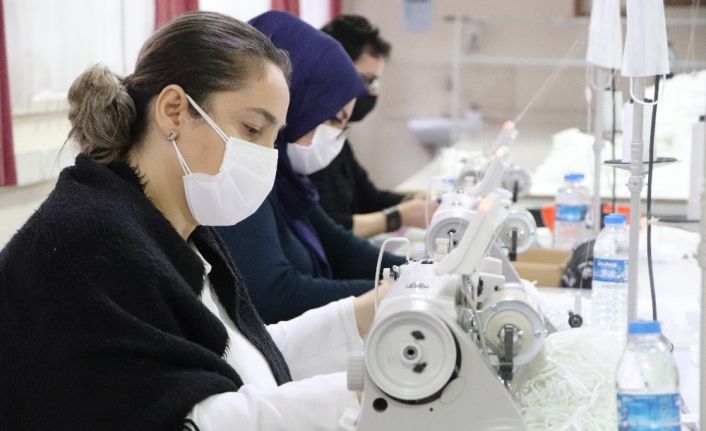 Samsun’da lise 1,5 milyon maskeye ulaştı, bakanlık özel teşekkür etti