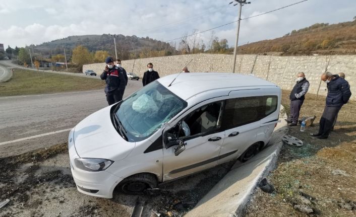 Samsun’da trafik kazası: 1 yaralı