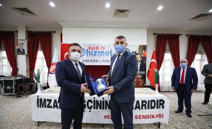 Sincan Belediyesi ile Hizmet-İş Sendikası arasında toplu iş sözleşmesi imzalandı