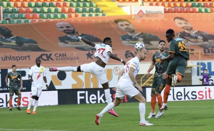 Süper Lig: Aytemiz Alanyaspor: 1 - Yeni Malatyaspor: 1 (Maç sonucu)