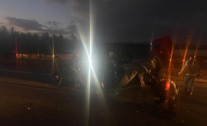 Takla otomobilden ağır yaralı kurtarılan adam hayatını kaybetti