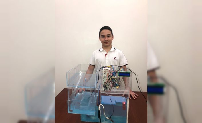 TED Ankara Koleji ortaokul öğrencisinin “Su Taşkını Uyarı Sistemi” projesine TÜBİTAK’tan ödül