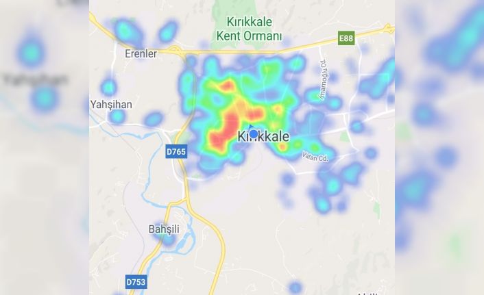 Tedbirler sonuç veriyor, Kırıkkale risk haritası normale dönüyor