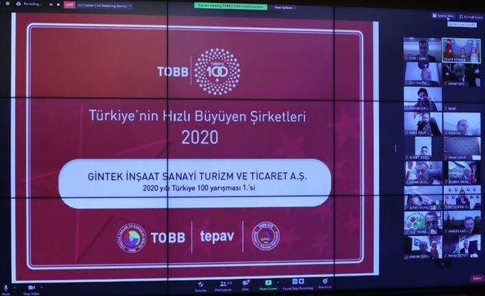 “Türkiye 100 Ödül Töreni” ile en hızlı büyüyen 100 şirket açıklandı