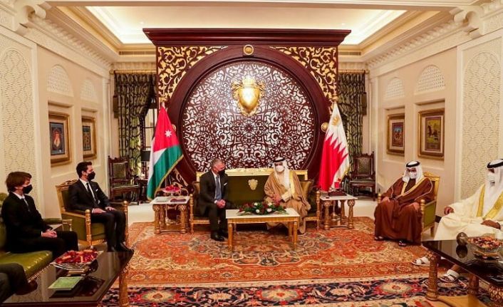 Ürdün Kralı 2. Abdullah, Bahreyn Kralı Hamed bin İsa Al Halife ile görüştü