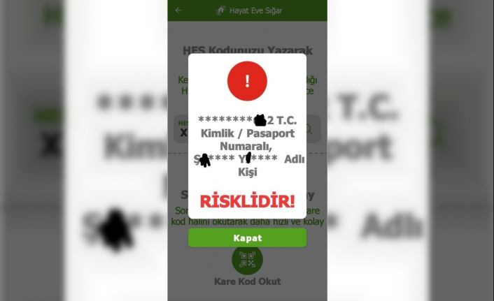 Vaka sayılarının sıfırlandığı ilçeye ’riskli vatandaş’ girmeye çalıştı, cezayı yedi