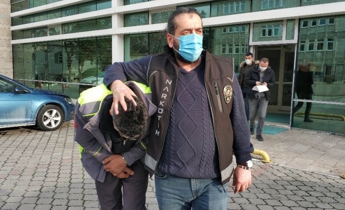 12 kilo esrarla yakalanan baba tutulandı, kızı ve yeğenine adlı kontrol