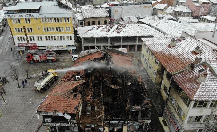 15 dükkânın yandığı olayda facianın boyutu gün ağardığında ortaya çıktı