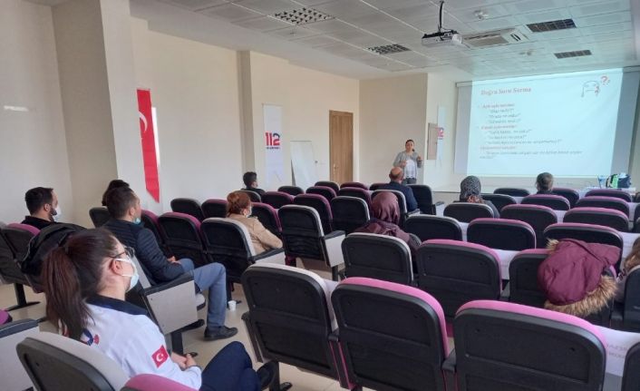 ADÜ’den 112 Acil Çağrı Merkezi’ne hizmet içi eğitim desteği
