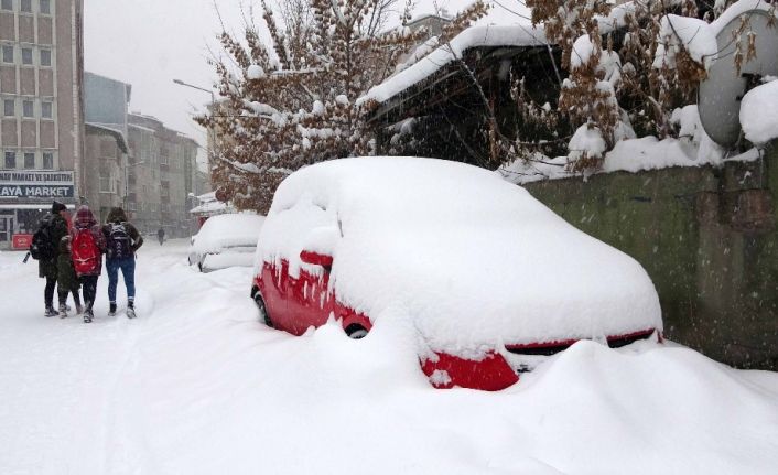 Ağrı’da köy yolları kar ve tipi nedeniyle ulaşıma kapandı