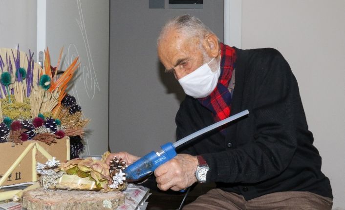 Antalya’da 88’lik Mehmet dedenin yaptığı eserleri görenler gözlerine inanamıyor
