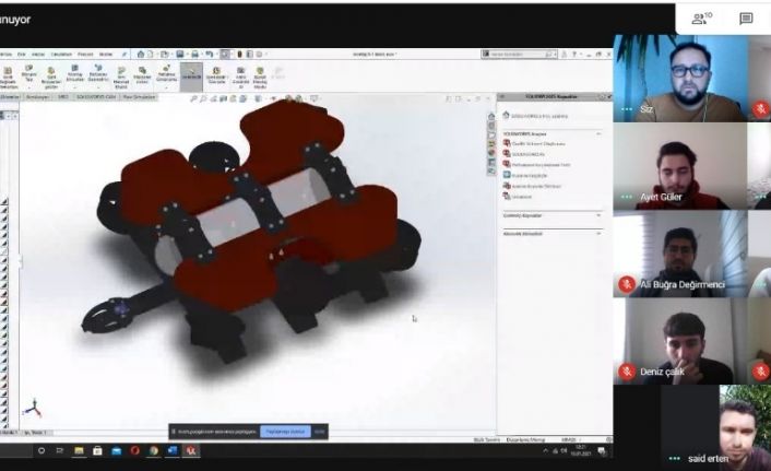 ASÜ ekibi “İSAS” yarışması için başvurusunu yaptı