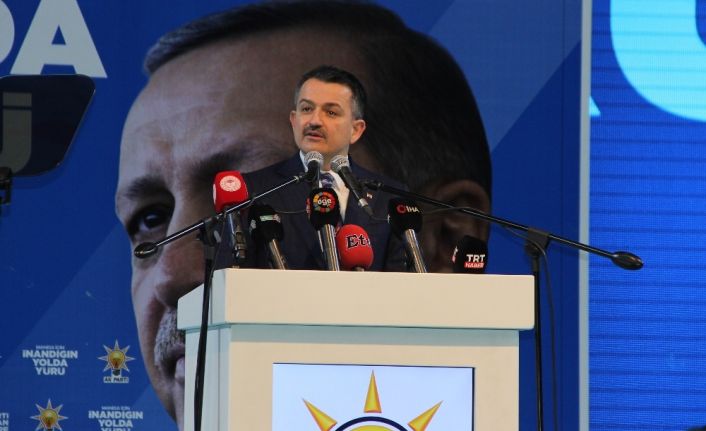 Bakan Pakdemirli: “AK Parti ile MHP’nin ittifakı; seçim değil, hizmet ittifakıdır”