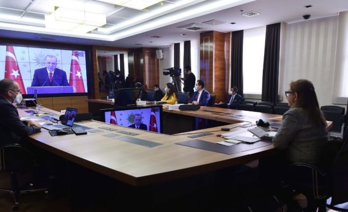 Bakan Pekcan: ”Vakit, pandemi sonrası dünyayı yeniden ve daha iyi inşa etme vaktidir”