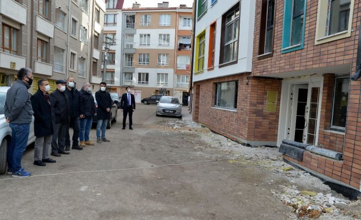 Başkan Ataç, Erken Çocukluk Eğitim Merkezi inşaatını yerinde inceledi