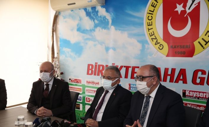 Başkan Büyükkılıç: "Erciyes’imiz de, Kapadokya’mız da, Kayseri’miz de, Nevşehir’imiz de yerinde duruyor"