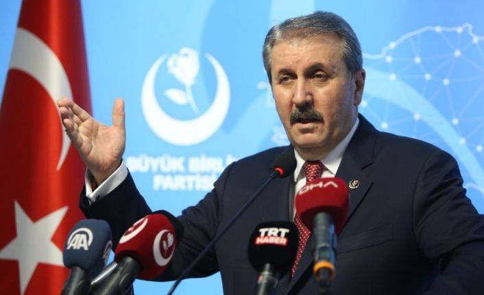 BBP Genel Başkanı Destici: ”Siyasette ve herhangi bir alanda şiddet asla bir metot olmamalıdır”