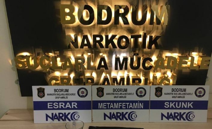Bodrum’da uyuşturucu operasyonunda 3 gözaltı
