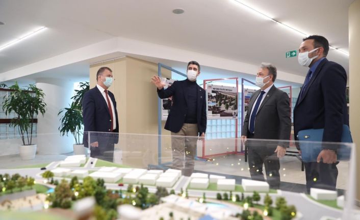 Bornova Belediye Başkanı Dr. Mustafa İduğ’dan Başkan Gökhan Yüksel’e ziyaret