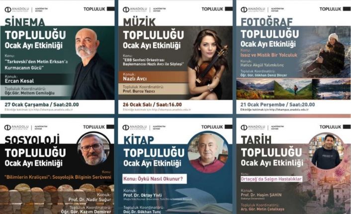 “Çevrim içi Öğrenci Toplulukları” yeni dönemde de öğrencileri yalnız bırakmıyor