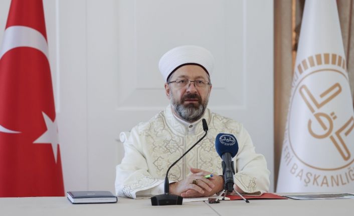Diyanet İşleri Başkanı Erbaş: "Çocuklara, gençlere ve aileye yönelik hizmetlerimizi en ileri noktaya taşımalıyız"