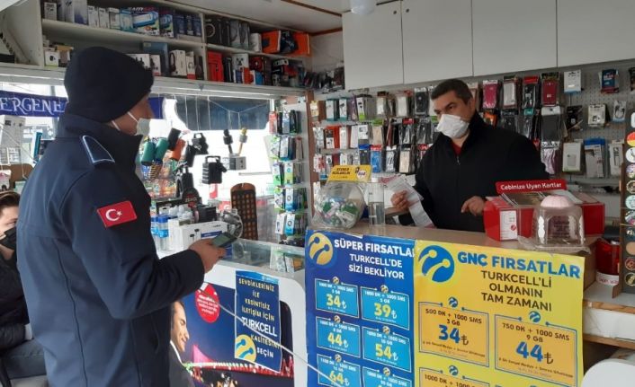 Ergene’de Covid-19 denetimleri sürüyor