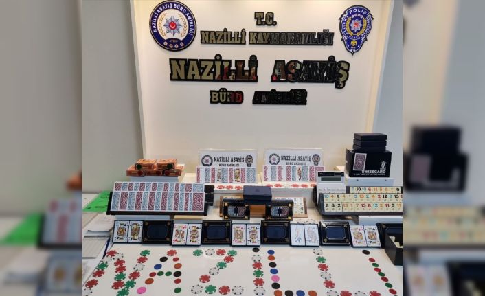 Geçen hafta 4 kişinin yakalandığı ev görünümlü kumarhanede bu hafta 14 kişi yakalandı