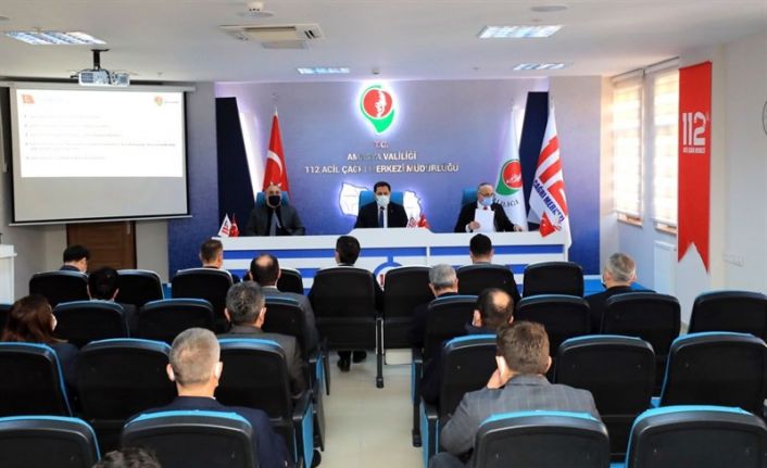 İl koordinasyon Kurulu toplantısı Vali Masatlı’nın başkanlığında yapıldı