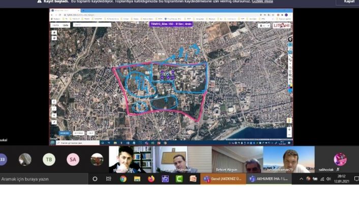 İnsansız Hava Aracı Eğitimi yoğun katılımla ilk defa çevrim içi olarak verildi