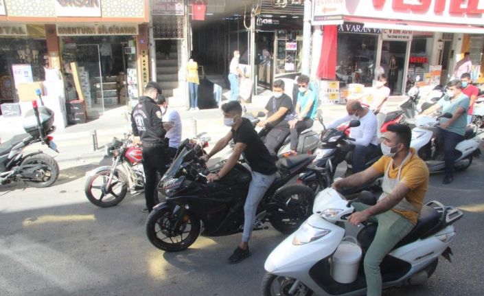 Kilis’te trafikteki araçların yarısı motosiklet