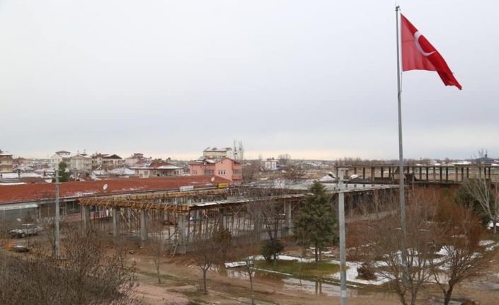 Mahalle konağı ve çok amaçlı sosyal tesisin çalışmaları aralıksız sürüyor