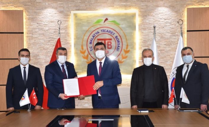 Malatya Ticaret Borsası ile Halk Bankası arasında işbirliği protokolü imzalandı